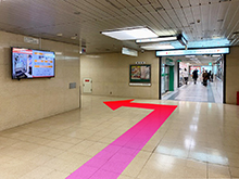 東西線 北新地駅からのアクセス7枚目