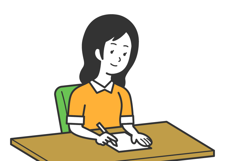 簡単な手続きだけで、